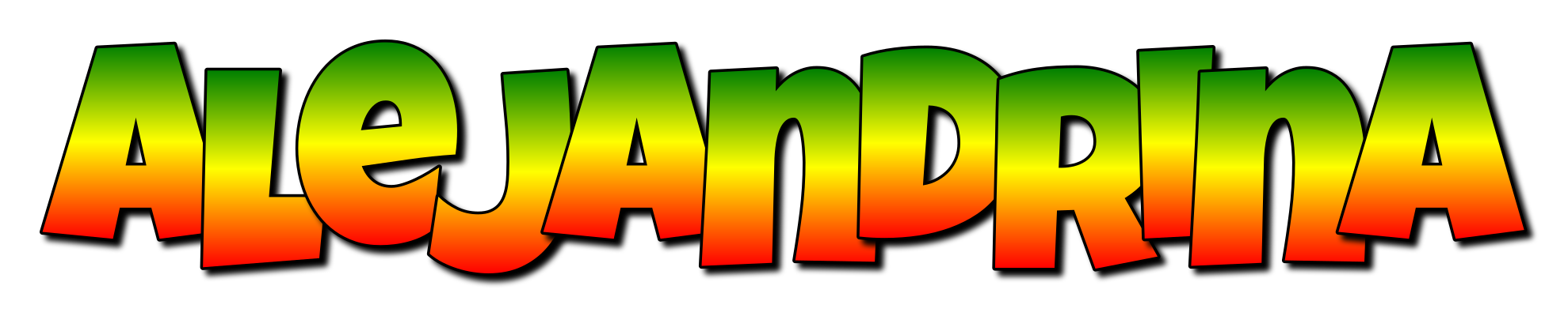 Alejandrina mango logo