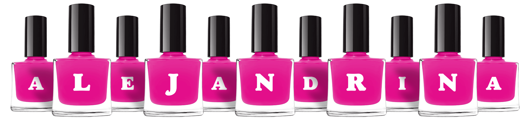 Alejandrina nails logo