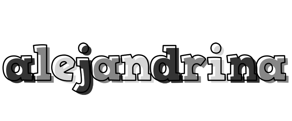 Alejandrina night logo