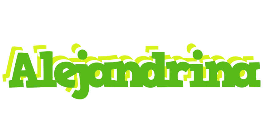 Alejandrina picnic logo