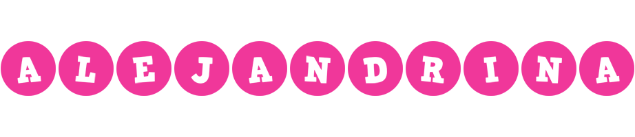 Alejandrina poker logo