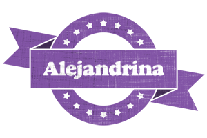 Alejandrina royal logo