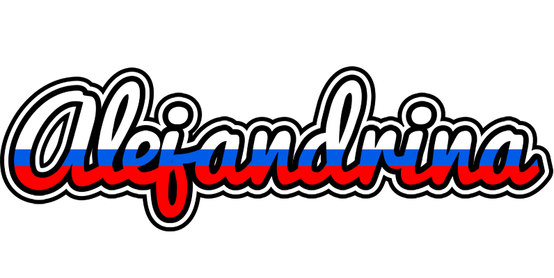 Alejandrina russia logo
