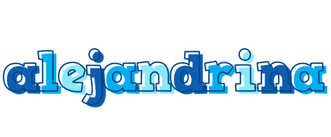 Alejandrina sailor logo