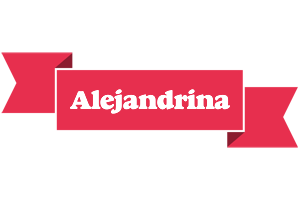 Alejandrina sale logo