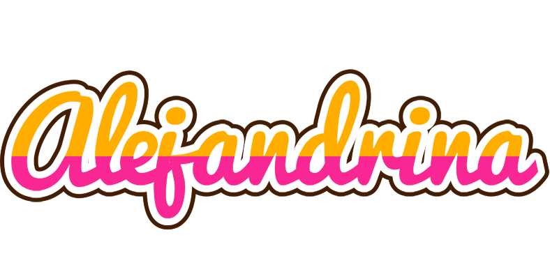 Alejandrina smoothie logo