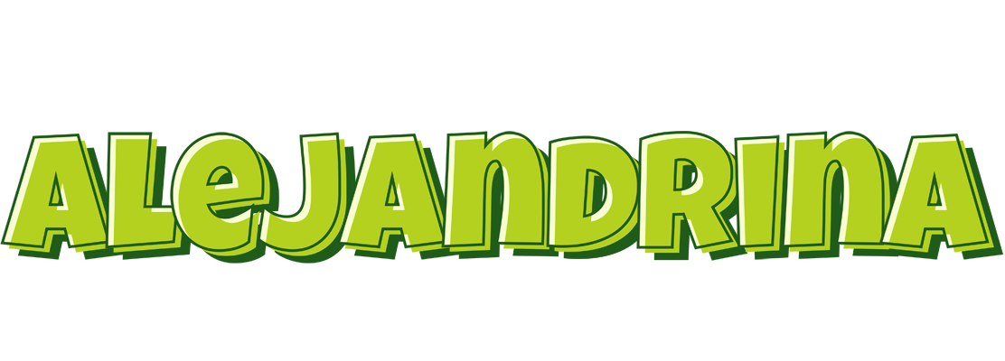 Alejandrina summer logo