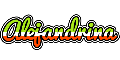 Alejandrina superfun logo