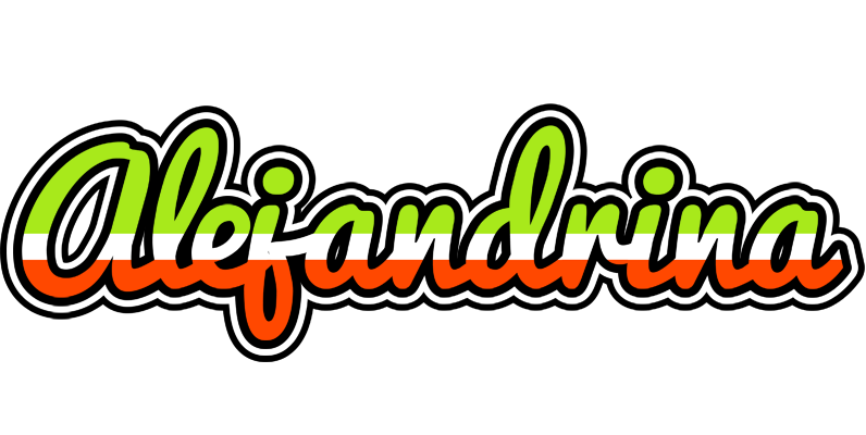Alejandrina superfun logo