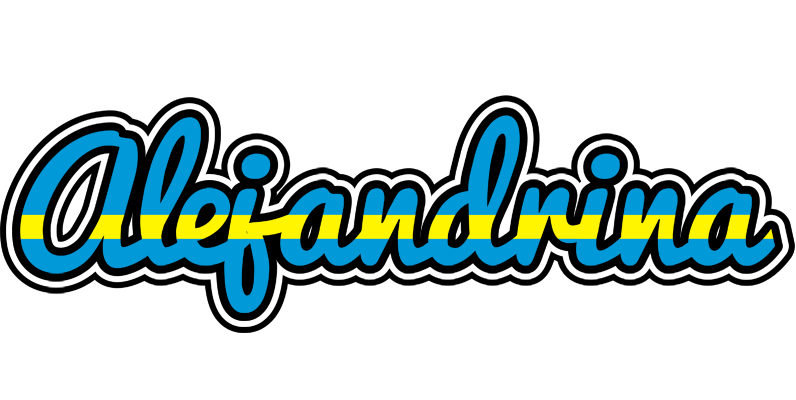 Alejandrina sweden logo