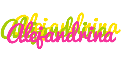 Alejandrina sweets logo