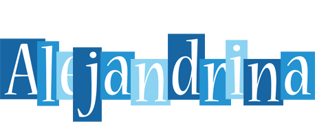 Alejandrina winter logo