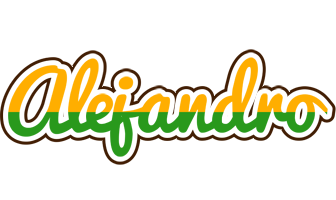 Alejandro banana logo