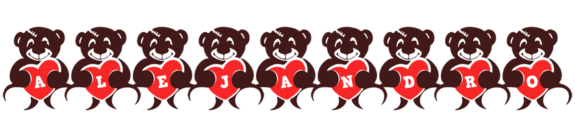 Alejandro bear logo