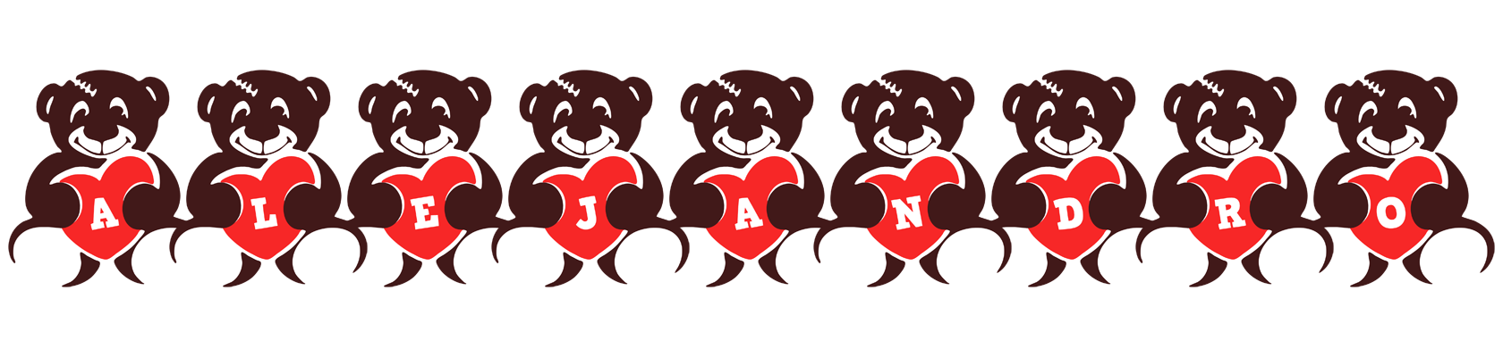 Alejandro bear logo