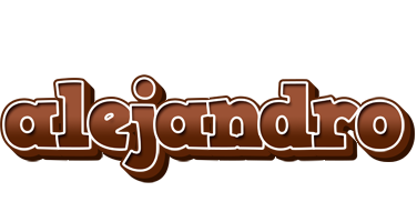 Alejandro brownie logo