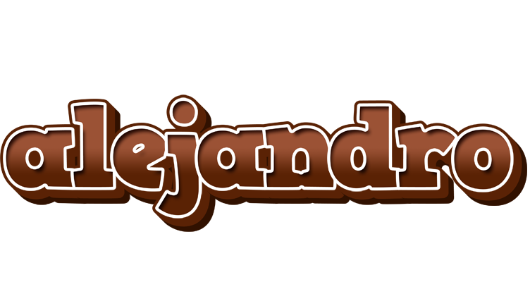 Alejandro brownie logo