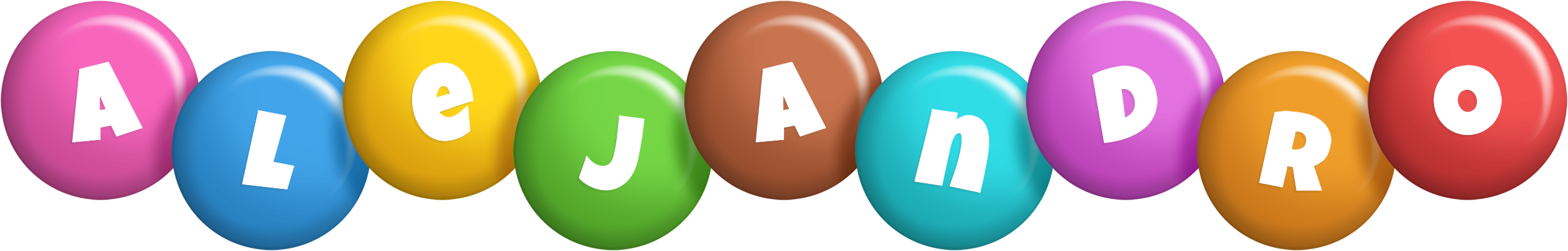 Alejandro candy logo