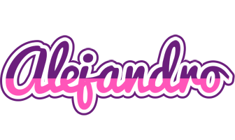 Alejandro cheerful logo