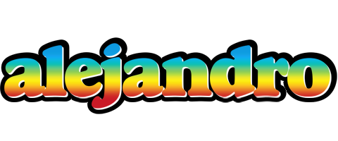 Alejandro color logo