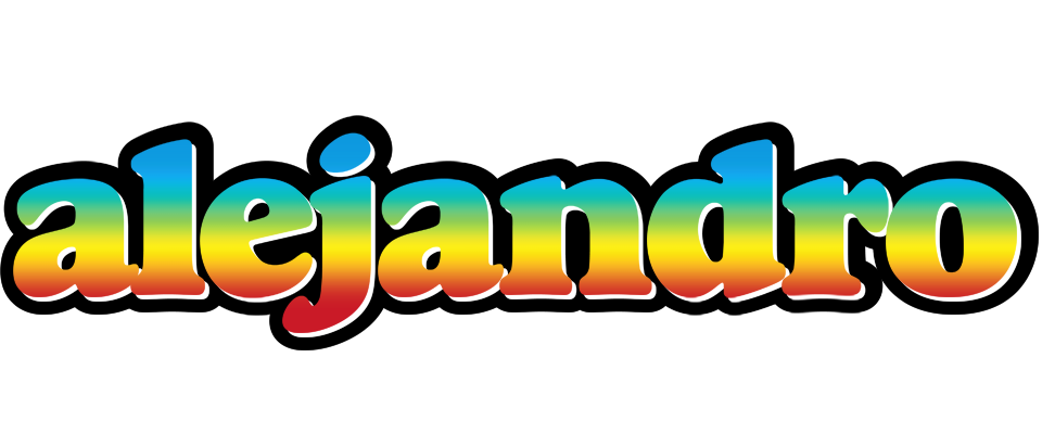 Alejandro color logo