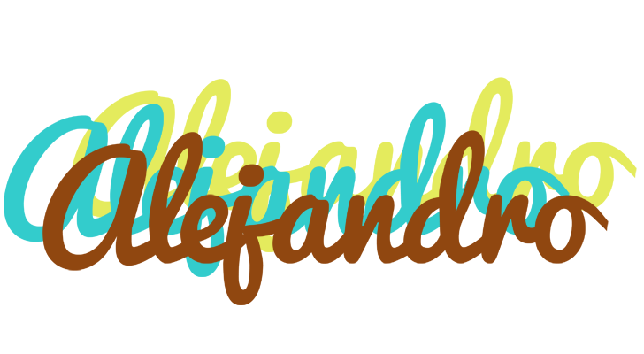 Alejandro cupcake logo