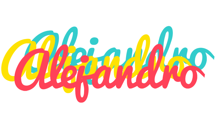 Alejandro disco logo