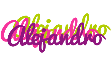 Alejandro flowers logo