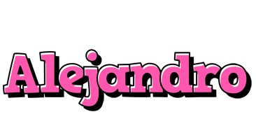 Alejandro girlish logo