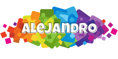 Alejandro pixels logo