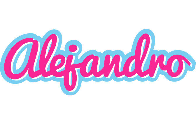 Alejandro popstar logo