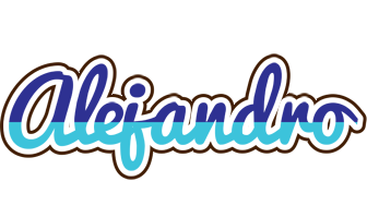 Alejandro raining logo