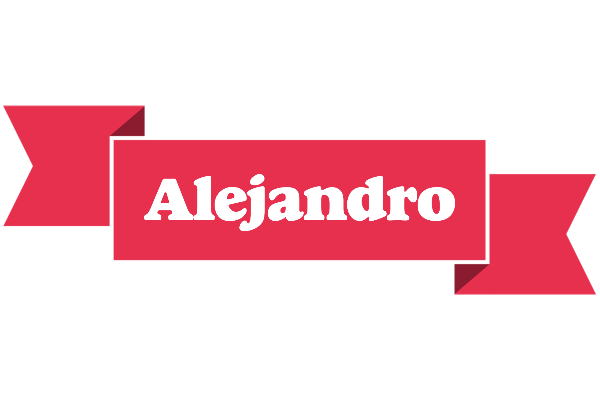 Alejandro sale logo