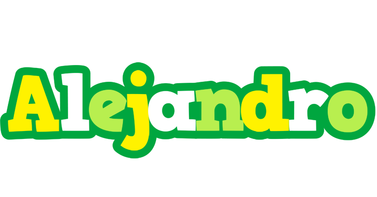Alejandro soccer logo