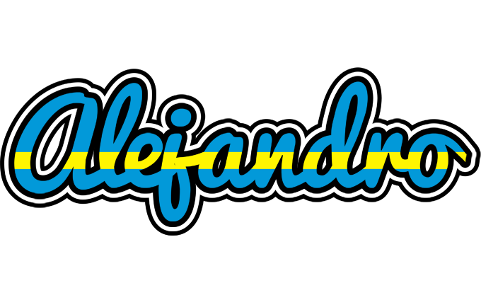 Alejandro sweden logo