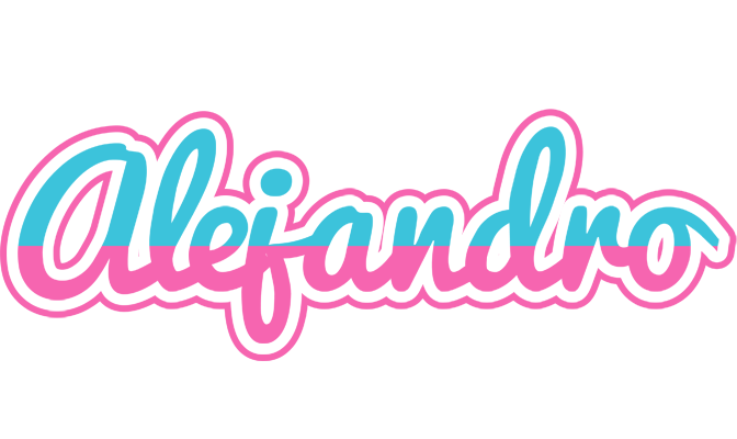 Alejandro woman logo