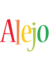 Alejo birthday logo