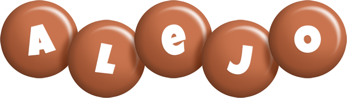 Alejo candy-brown logo