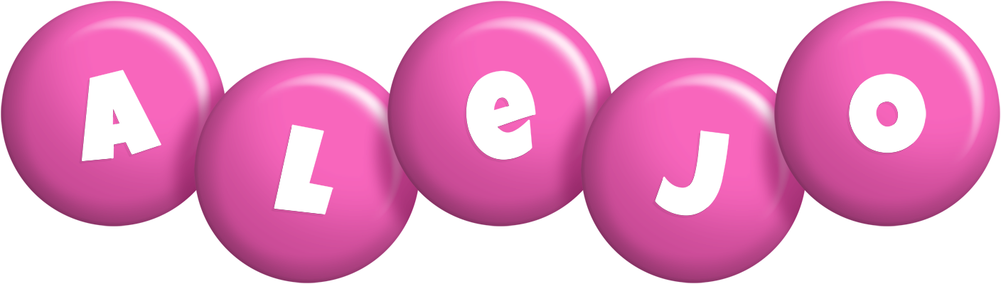 Alejo candy-pink logo