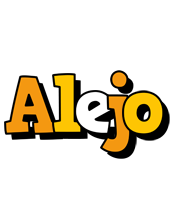 Alejo cartoon logo