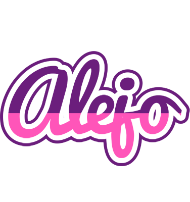 Alejo cheerful logo