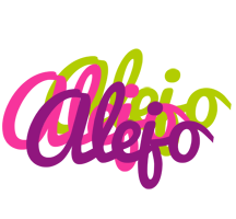 Alejo flowers logo