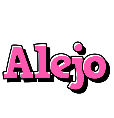 Alejo girlish logo