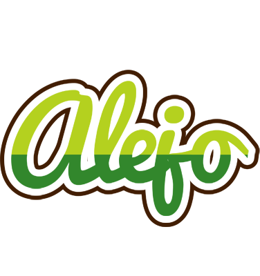 Alejo golfing logo