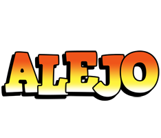 Alejo sunset logo