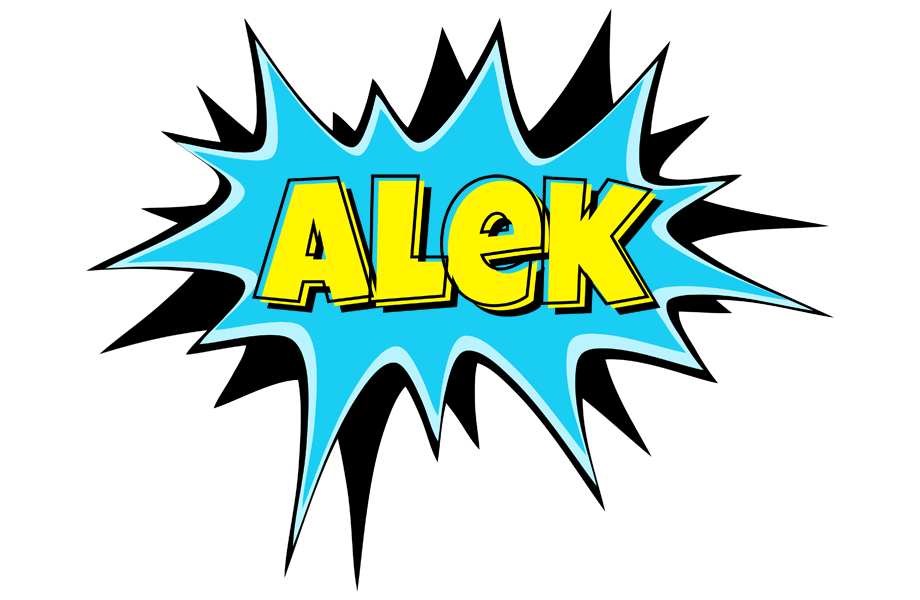 Alek amazing logo
