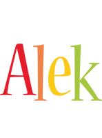 Alek birthday logo