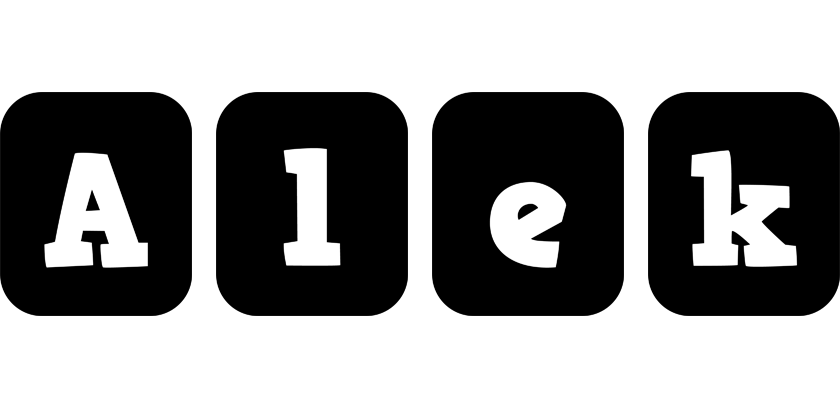 Alek box logo