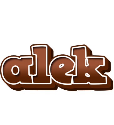 Alek brownie logo