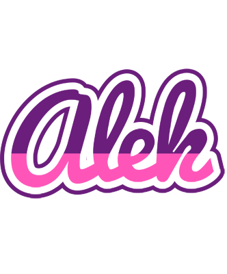 Alek cheerful logo